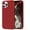 Red, variant on Compatible with iPhone 12 Case and iPhone 12 Pro Silicone Cases (2020), Microfiber Cloth Lining Silicone Gel Shell Case - Lemon Yellow