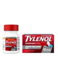 thumbnail image 2 of TYLENOL Extra Strength Rapid Release Gelcaps 500mg 100 ea (Pack of 3), 2 of 10