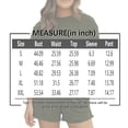 thumbnail image 2 of Delconic Women’s Summer Ribbed Crew Neck Short Sleeve Top and Shorts Set Casual Two Piece Outfits for Daily Wear Lounge Home Army Green L, 2 of 2
