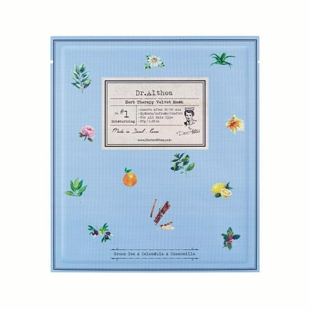 Velvet Face - Dr. Althea Herb Therapy Velvet Face Sheet Mask (10 count)