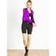 thumbnail image 3 of Disfraz de Halloween Allegra K Chaqueta de Bombardero Brillante Holográfico Metálico Ligero Morado oscuro M, 3 of 6