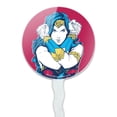 thumbnail image 2 of Wonder Woman Movie Crossed Arms Cupcake Picks Toppers Decoration Set of 6, 2 of 7