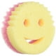 image 5 of Scrub Daddy Scrub Mommy Dual-Sided Non-Scratch Sponge, Pink, 1 ct ,Dishes and Home, Soft in Warm Water, Firm in Cold