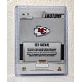 thumbnail image 3 of Leo Chenal 2023 Panini NFL Superbowl Champions #27 Card Kansas City Chiefs, 3 of 3