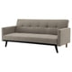 thumbnail image 1 of Sofá Cama Reclinable 3 Personas Sillón Minimalista 2 Posiciones Kingshouse beige 1, 1 of 8