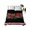 Black, variant on Twin Flat Sheet 66"x96", Christmas Poinsettia Soft Lightweight Bedding Flat Sheets Only, Pinecones Pine Needle Botanical Xmas Brushed Microfiber Top Bed Sheet, Breathable StainResistant Bedsheets
