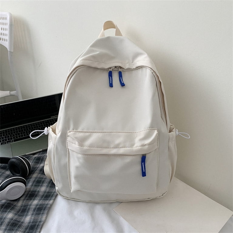 Calpak White Backpack Bag Purse Essential Carryall Backpack - Blanc C – LeSportsac main image 4