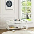 thumbnail image 3 of Bookshelf with ,  Bookshelf, Book Storage Organizer, Small Book Shelf for  Rooms, , Playroom, White, 3 of 9