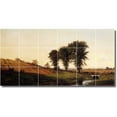 thumbnail image 1 of Ceramic Tile Mural-Alfred Bricher Country Painting 36. 72" w x 36" h using (18) 12 x 12 ceramic tiles, 1 of 3