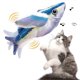 thumbnail image 2 of 1Pc/2Pcs Interactive Flapping Wings Fish Cat Toy Electric Touch Activated Plush Fish with Sound, 2 of 5