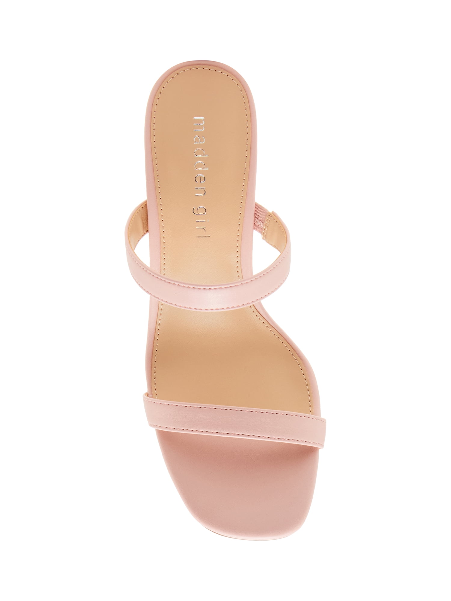 Madden Girl Women's Georgiie Two Strap Heeled Sandal
