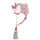 thumbnail image 5 of Juguete de caballo de poste divertido lindo portátil con decoración de poste divertido adorable peluche pasatiempo Rosa, 5 of 9