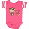 thumbnail image 3 of Inktastic Daddy's Little Monkey Boys or Girls Baby Bodysuit, 3 of 5