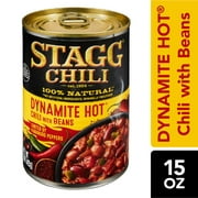 Stagg Dynamite Hot Chili with Beans, 15 Ounce