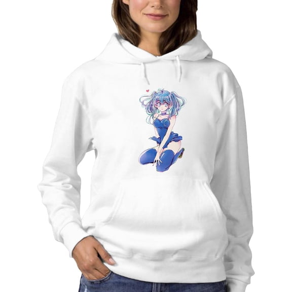 Anime Girl Ballerina Outfit Hoodie Women -Image by Shutterstock, Female Small