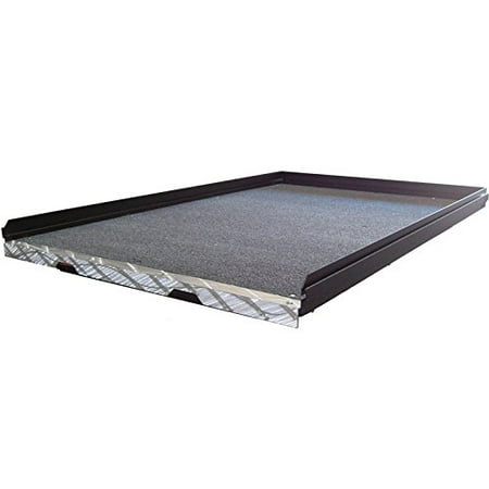 Truck Bed Rail Covers CARGOGLIDE CG1000-9548 SLIDE OUT TRUCK BED TRAY,1000 LB CAPACITY,70% EXTENSION,6 BEARINGS,ALUM TIEDOWN RAILS, PLYWOOD DECK ()