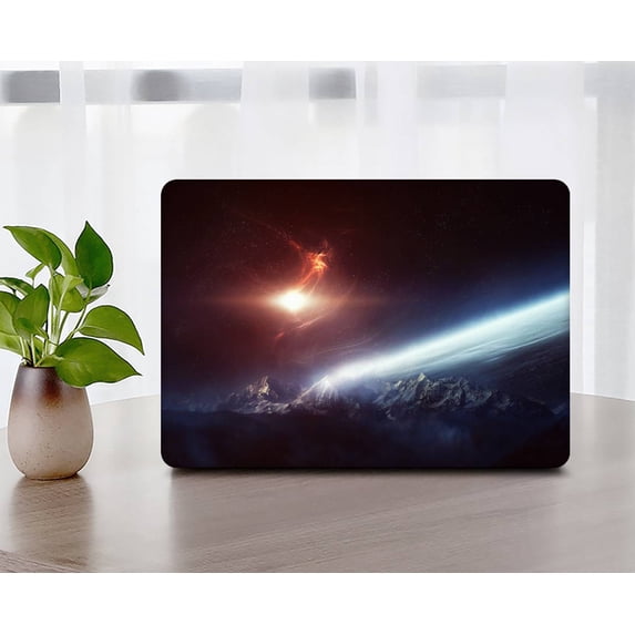 KSK KAISHEK Hard Case Cover Only for Newest MacBook Pro 15 inchs 2019 - 2016 A1707 A1990 + Black Keyboard Cover, Galaxy A 0242