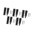 thumbnail image 3 of Solar Panel Cable Connector,5 Set Solar Panel Solar Male Female Connector PV Cable Connector Striking Appearance, 3 of 8