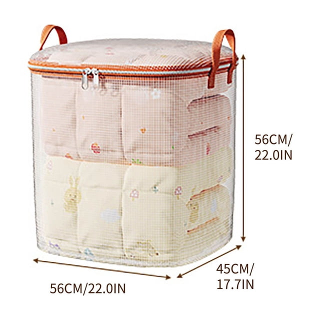 Quilt Storage Bag Transparent Quilt Packaging Moving Bag Household Large Capacity And Proof Clothing Sorting Box 100L-140L-180L-210L