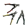 thumbnail image 4 of 3pc Heavy Duty Aviation Tin Snips Set Sheet Metal Cutters Shears Tinsnip CRV, 4 of 4