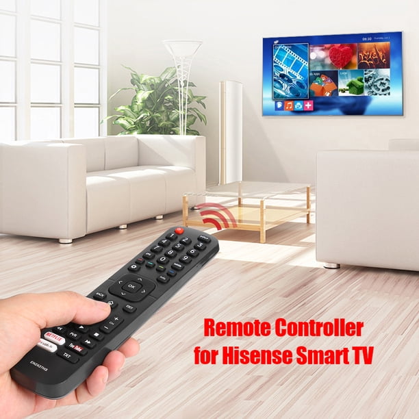 Interruptor Inalámbrico Likrtyny Control Remoto para Hisense 43K300UW 65M7000 EN2X27HS