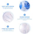 thumbnail image 4 of Jinsinto Transparent Cute Animal Hamster Exercise Ball Mini Trot Plastic Toys (Blue), 4 of 5