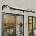 thumbnail image 2 of Miumaeov 60*100cm Front Doors/Windows Overhang Awning for Sun Shutte w/ Pre-drilled Holes, 2 of 17