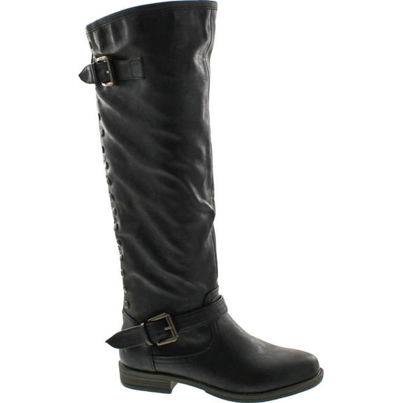 Bamboo Women's Montage 83 Riding Boots with Zipper