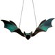 thumbnail image 1 of EZLIFE Decoración colgante de vidriera de murciélago de Halloween M0N6, 1 of 7