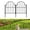 Shape 1, variant on Garden Fence No Dig, 22 inch Tall Metal Rabbit Fence - 10.83 Ft Arched Rustproof Animal Barrier with Ground Stakes, for Yard, Patio, Dogs & Outdoor Decor