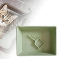 thumbnail image 4 of Langgg Cat Litter Box Pet Litter Tray Toilet Litter Pan Kitty with Scoop, 4 of 9