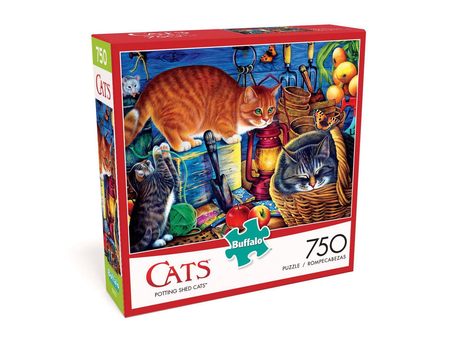Buffalo Games Cats Le puzzle Potting Shed Cats en 750 pièces