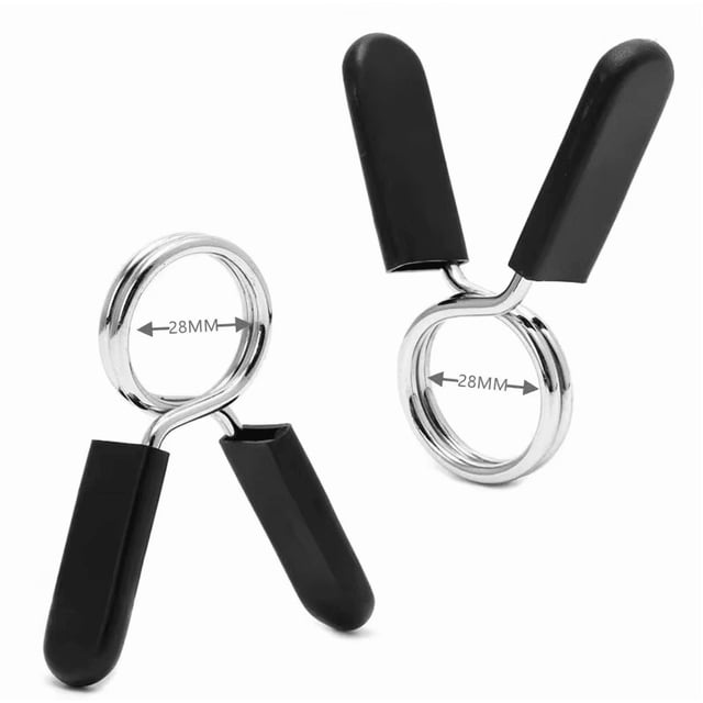Typpkmm Dumbbell Barbell Bar Special Snap Spring Buckle Spring Clip Anti Loosening and Anti Falling Barbell Buckle Dumbbell Accessories
