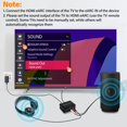 thumbnail image 3 of QJUHUNG HDMI Earc/Arc Audio Extractor/Adapter  HDMI Earc/Arc to RCA R/L  Optical  3.5mm Audio Converter, 3 of 4