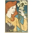thumbnail image 2 of Eugène Grasset 18x24 Gold Ornate Framed and Double Matted Museum Art Print Titled - Salon Des Cent (1894), 2 of 4