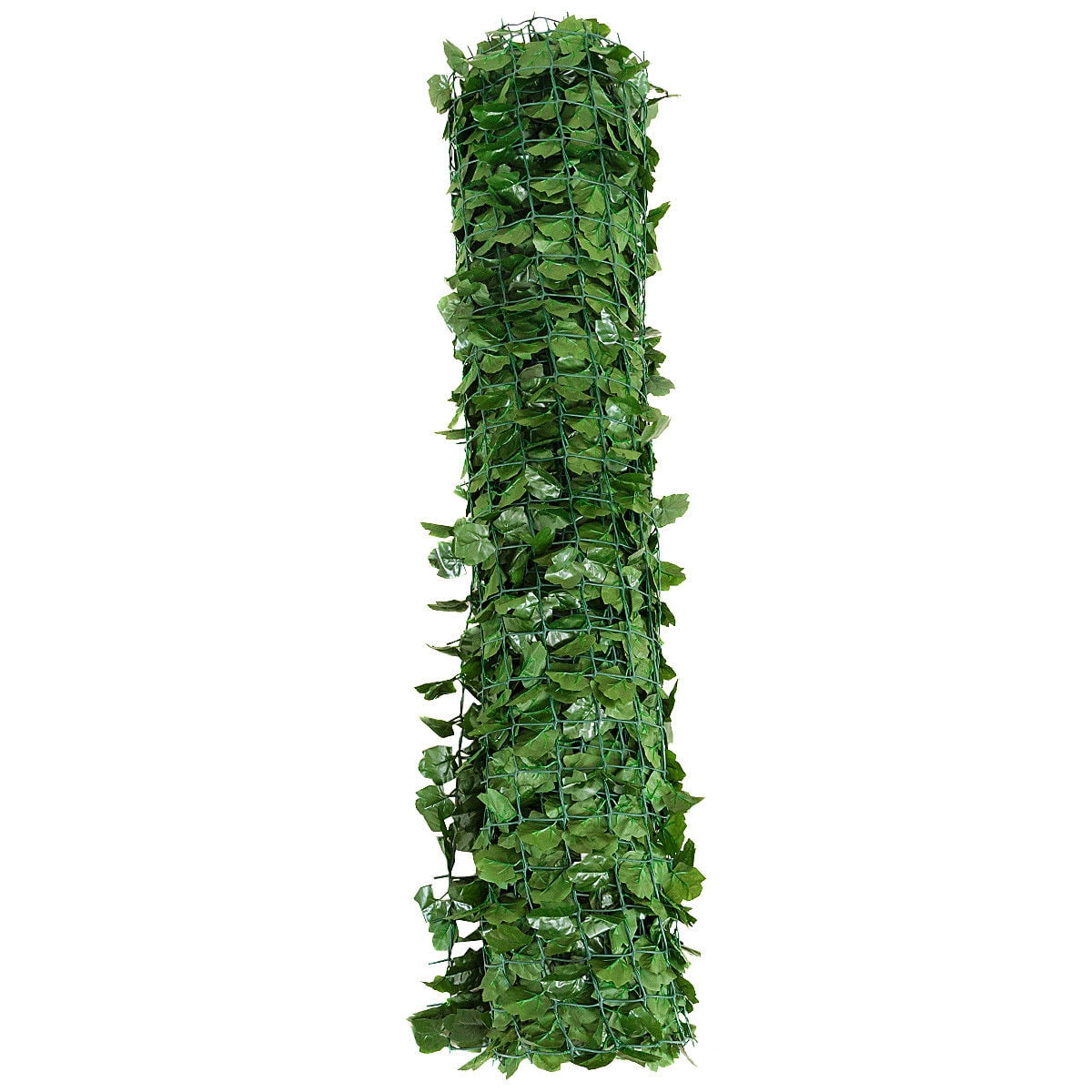 Costway 59''x95'' Faux Ivy Leaf Privacy Fence Screen, Artificial