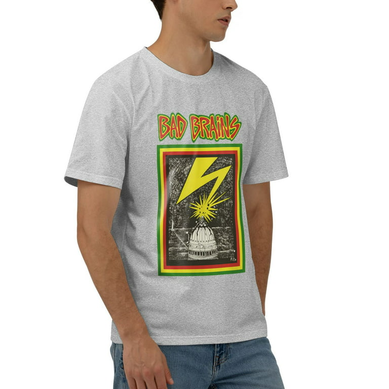 Bad Brains Men's Capitol T-Shirt Yellow