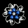 thumbnail image 5 of Fasijew Hollow Out Brooch Hat Brooch Faux Pearl Hollow Out Flower Brooch Stainless Exquisite Wear-resistant Coat Collar Hat Scarf Decoration Clothes Pin (Women), 5 of 7