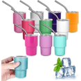thumbnail image 1 of 3 Oz de Vaso de Chupito con Pajita Y Tapa, 10 Vasos de Chupito de SublimacióN de Acero Inoxidable, Juego de Vasos de Chupito para Bodas, Fiestas, Tequiler, Whisky, CóCteleso, 10 Colores., 1 of 6