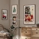 thumbnail image 4 of Cuadro de Cascanueces de Navidad para decoración de sala de estar, lienzo de arte de pared con bosque nevado, impresiones de carteles nórdicos, regalo de café, 2024, 4 of 4