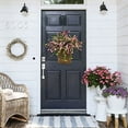 thumbnail image 4 of Spring Hydrangea Basket Garland Simulation Rattan Basket Door Basket Door Hanging Decorative Garland, 4 of 8