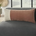 thumbnail image 5 of Mina Victory Life Styles Linen Clrblk 14" x 32" Blush Indoor Throw Pillow, 5 of 5