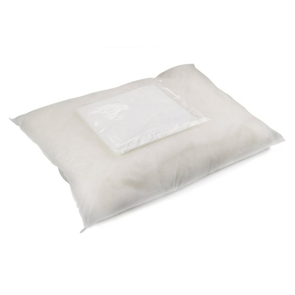 McKesson Premium Pillowcases, Disposable, White, Non-Woven Fabric, 100 Ct
