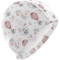 thumbnail image 1 of FYBTO Swimming Cap Watercolor Rabbit Unisex Adult FYBTO Polyester, 1 of 4