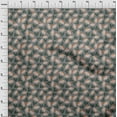 thumbnail image 4 of oneOone Polyester Spandex Gray Fabric Floral Quilting Supplies Print Sewing Fabric By The Yard 56 Inch Wide, 4 of 5