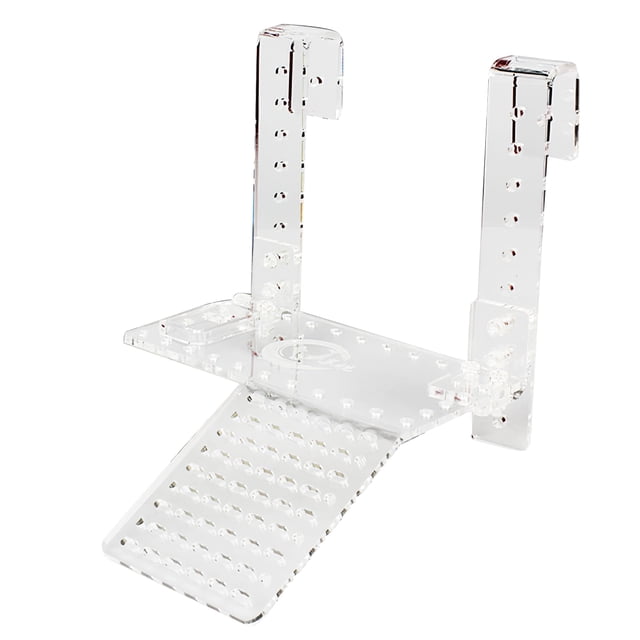 Plataforma Para Tomar El Sol Para Colgar En La Pared Rampa Para Reptiles Multifuncional Escalera Terraza De Descanso De Acrílico Terraza De Alimentación De Descanso Única Terraza Para Tomar El Sol De Yuarrent PT001305-00