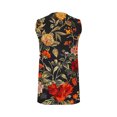 thumbnail image 5 of Snorda Débardeurs pour Femmes Grande Taille Mode Féminine Décontractée Été Imprimé Sans Manches Col Rond Haut Blouse Débardeur P-5TG, 5 of 5