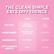 Clean Simple Eats Clear Protein Powder Pink Burst Gusset - 20 Servings