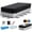 Black Steel Ropes, variant on YARDPROT 16X10FT Rectangular Pool Cover, Ultimate Windproof & Tear-Resistant Fabric, Snug Fit with Ratchet Tie Downs, Solar Pool Cover for Above Ground Pools, Blocks Leaves &Waterproof
