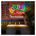 thumbnail image 3 of Letrero De Neón LED BAR Cheers, Decoración Alimentada Por USB Para Fiesta Temática Bar Y Cerveza, 3 of 8